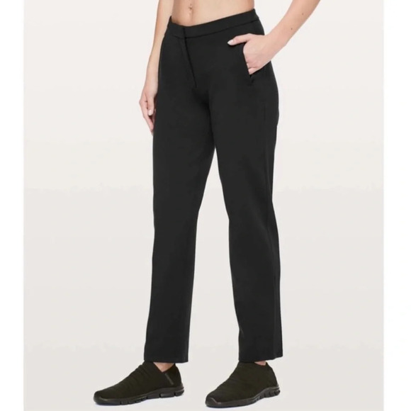Lululemon On The Move Black Ponte Pant - Picture 15 of 15
